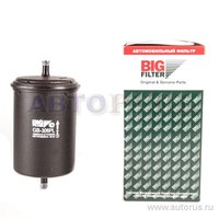Фильтр топливный для а/м ГАЗ-3110 инжектор под хомут BIG FILTER GB-306PL